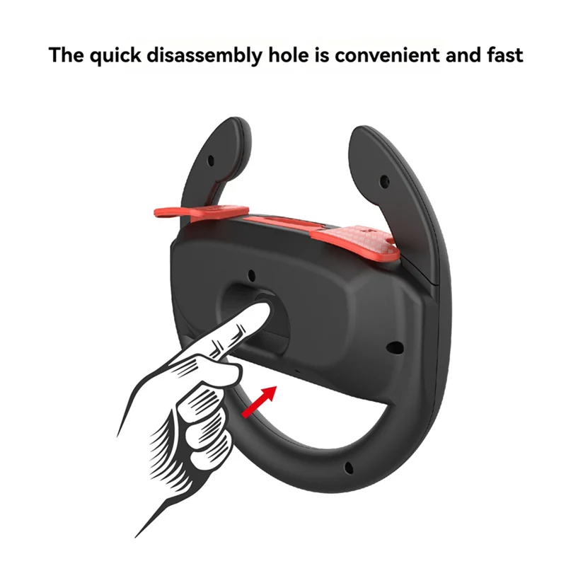 2 قطعة عجلات توجيه السباق لنينتندو سويتش 2 تحكم لعبة قبضة مقبض سباق لعبة عجلة للتبديل 2 تحكم أ