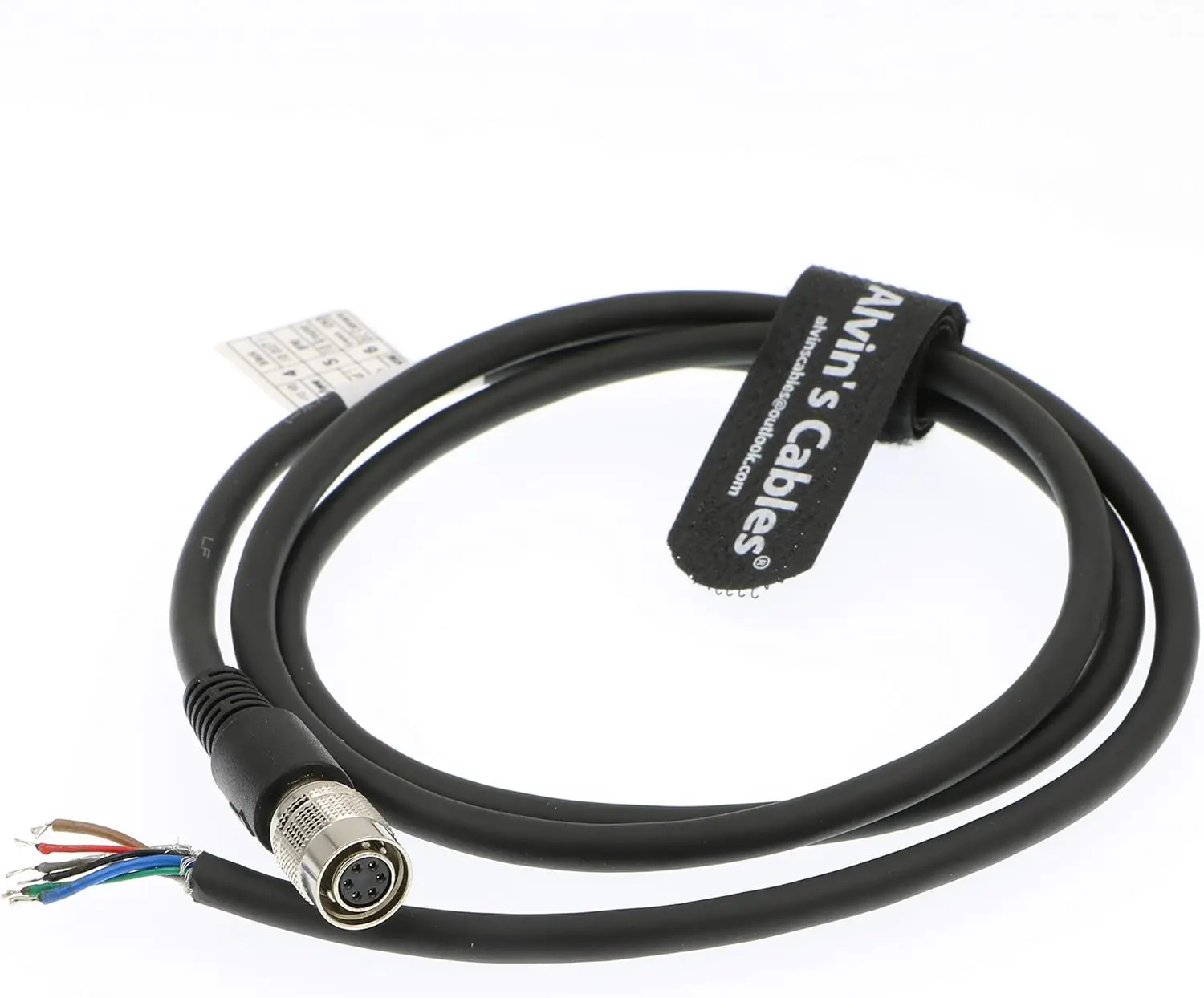Alvin's Cables Hirose 6 Pin Twisted Power IO Trigger Cable for Basler GIGE AVT CCD Camera