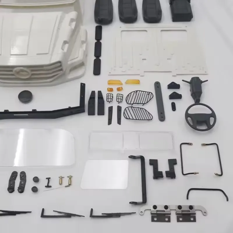 Kit de montaje de cabina de camión teledirigido, JDMODEL JDM-209 para Zetros, escala 1/14, Control remoto, cabina de camión, accesorios, 1/14