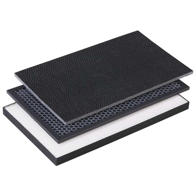 

HEPA Filter and Activated Carbon Filter Set for Sharp KC-CG60-S KC-CG60-T KC-CG605-T Air Purifier