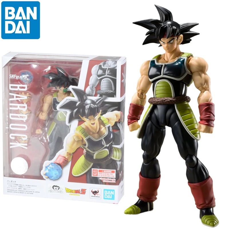 

In Stock Original BANDAI SPIRITS S.H.Figuarts DRAGON BALL Z Burdock BARDOCK Anime Figure Model Collecile Action Toys Gifts