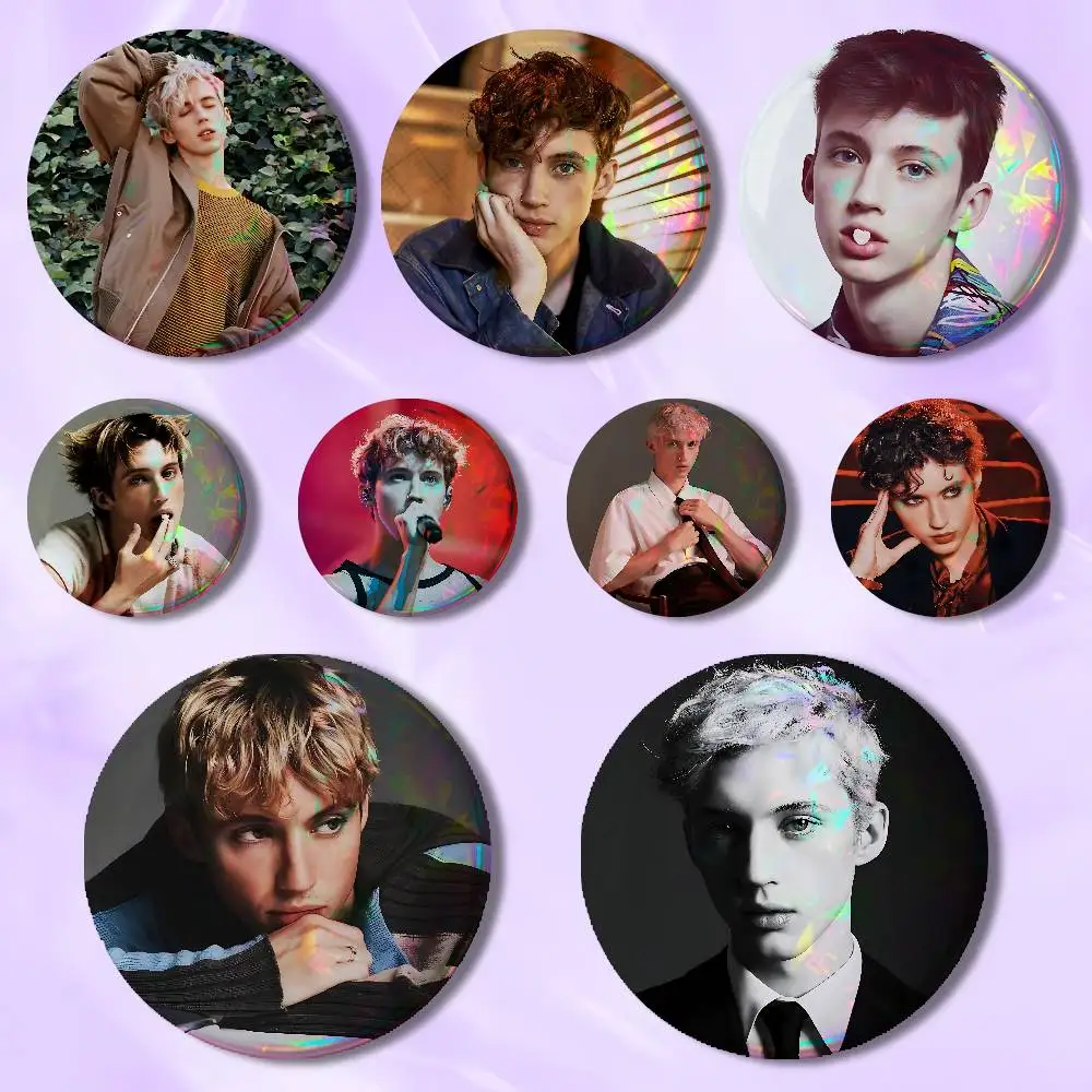 T-Troye S-Sivan SHES THE BEST Artist Alley Fan-made Merch Custom Badges 75mm 44mm 25mm 32mm 58mm Collect Gifts Large