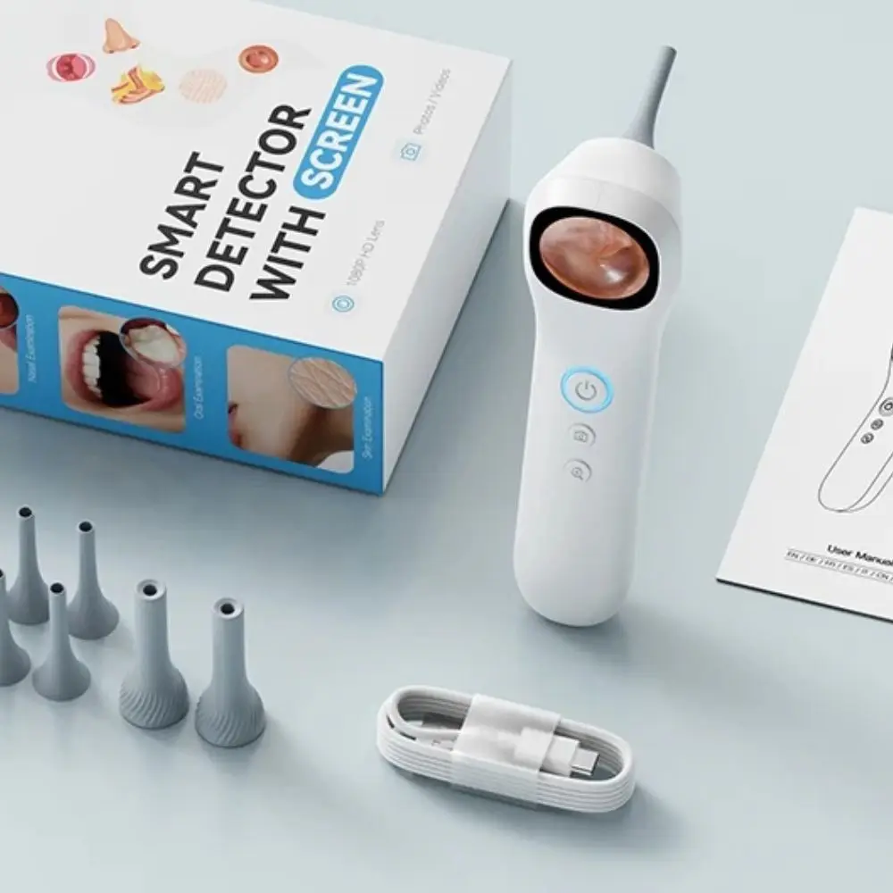 Digital Otoscope with IPS Screen, 1080P HD Smart Visual Ear Camera, Ear Scope Otoscope Camera , Ear Wax Removal Tool Camera