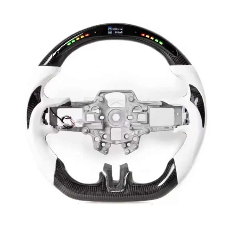 

Maictop Carbon Fiber Steering Wheel for Raptor Ranger Interior Car Accessories with Durable Covers