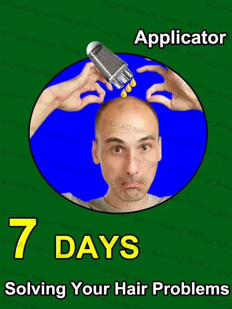 

7 Days Fast Hair Growth Essential Loss Regrowth Treatment Strengthens Hair Nourishes Scalp Light Weight Non Greasy