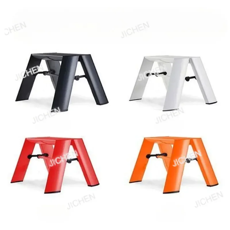 

Складной табурет-лестница из алюминиевого сплава, портативный многофункциональный табурет-ступенька, многослойный противоскользящий стул-стойка, кухонная мебель