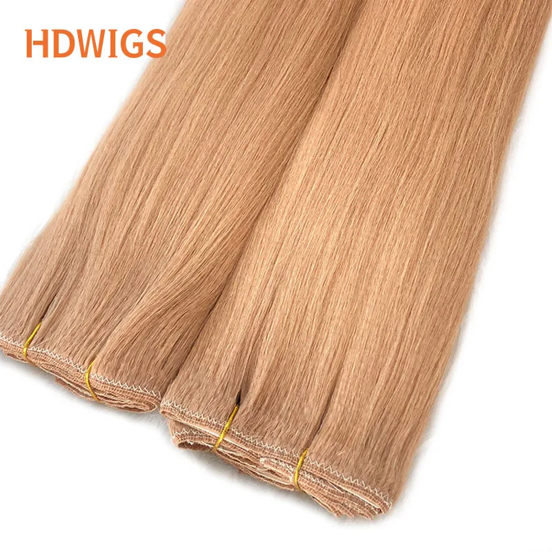 Grampo na extensão do cabelo humano Kinky Yaki Straight 7pcs Clipes na extensão do cabelo Cabelo humano Extensões de cabelo natural por fusão