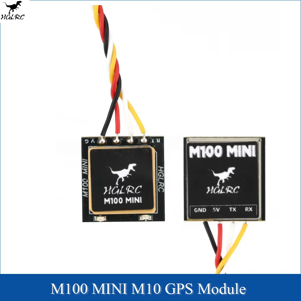 HGLRC M100 MINI M10 GPS Module Built-in Ceramic Antenna for RC Airplane FPV Freestyle Long Range Drone DIY Parts