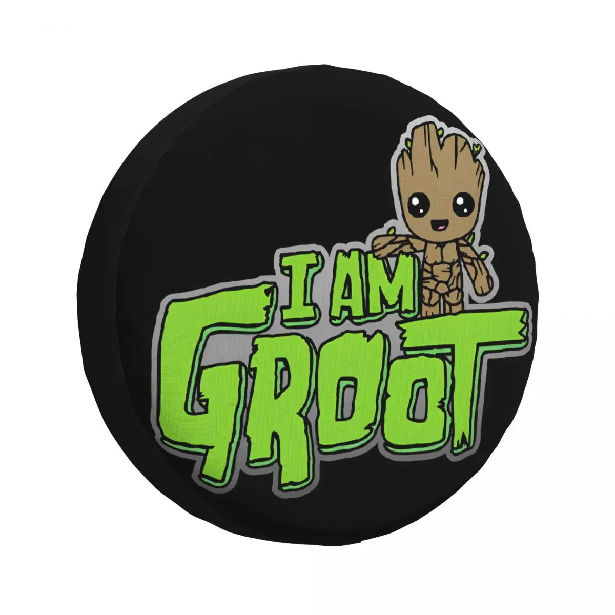 

Чехол для запасного колеса Baby Groot Guardians Of The Galaxy, подходящий для автофургона, грузовика, внедорожника, водонепроницаемые защитные чехлы для шин