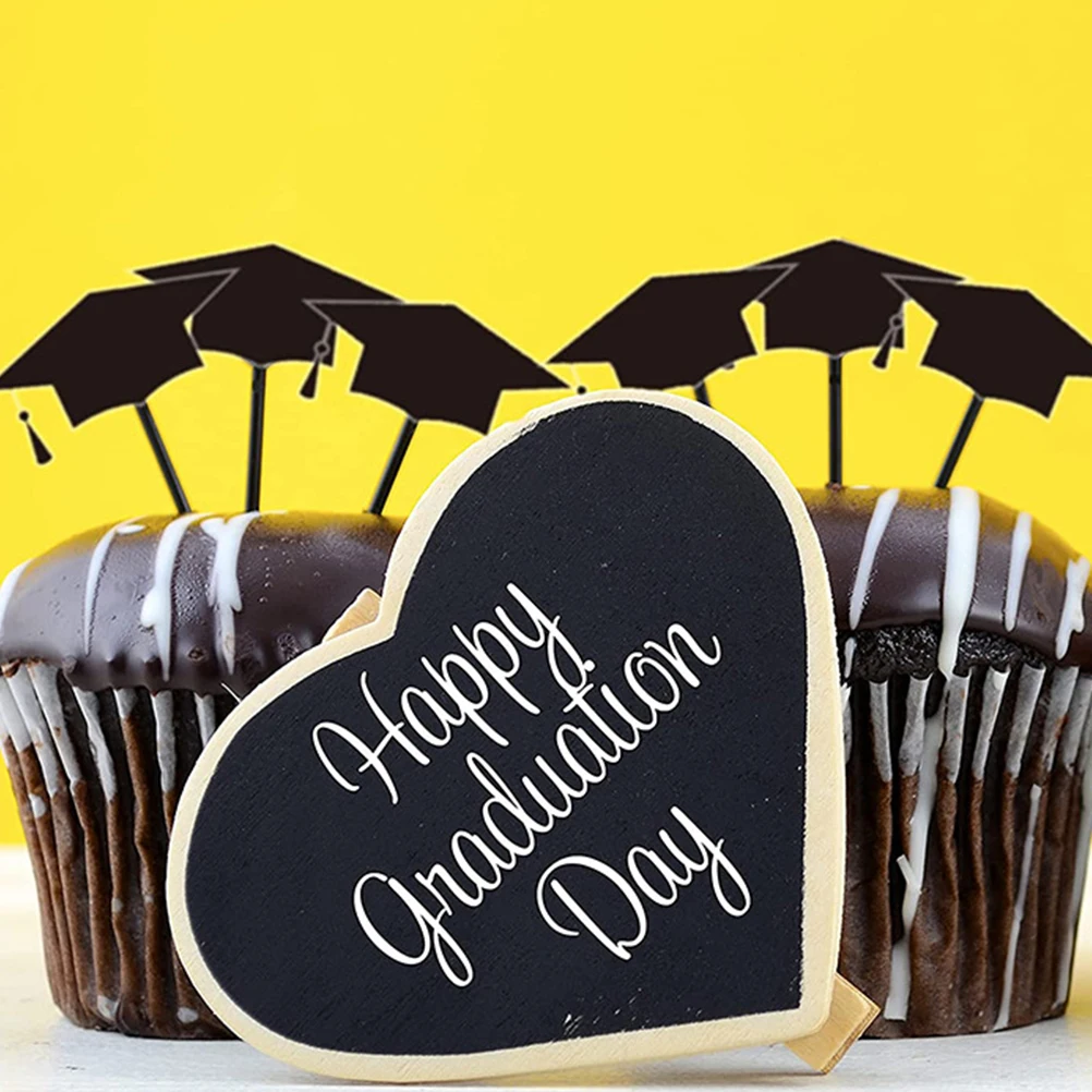 

Doctorial Hat 6 Sheets Copper Plate Sealing Graduation Hat Sealing Labels Labels Gift Box Graduation Themed Decals Caps Tags