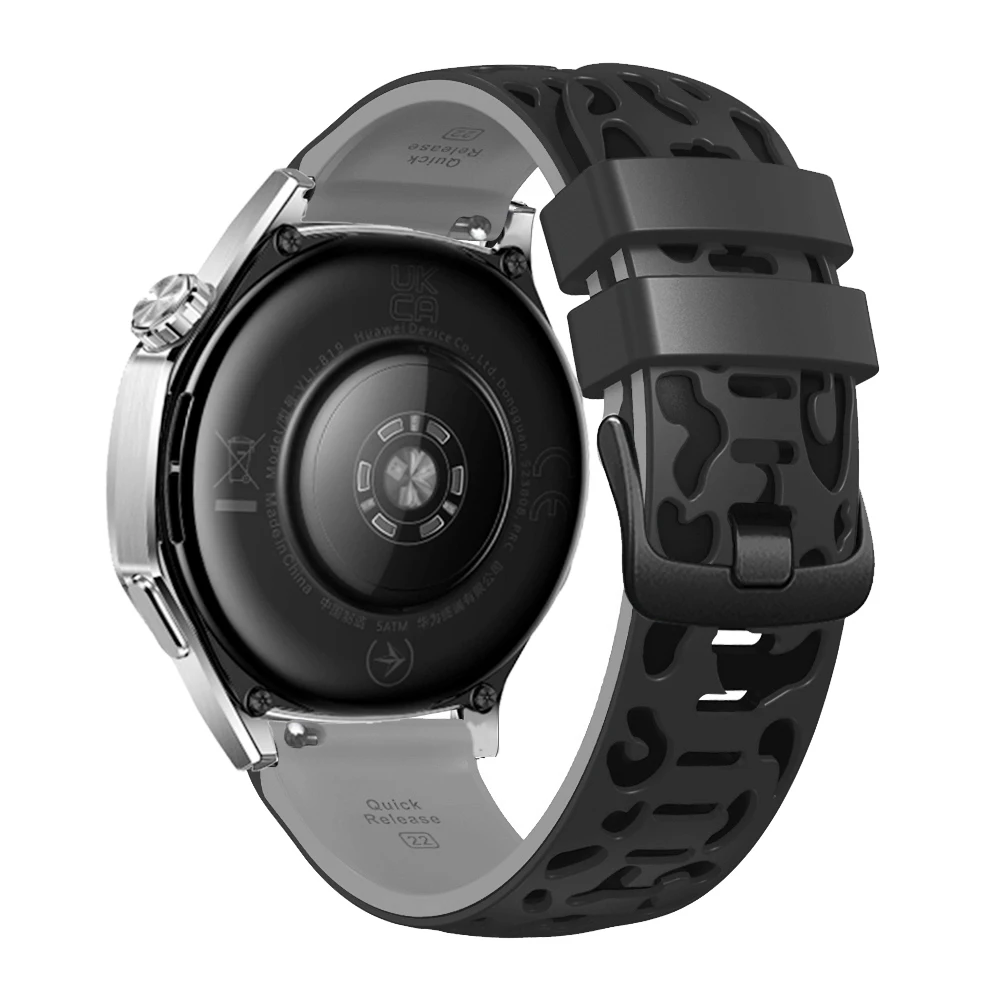 22 مللي متر سيليكون حزام حزام الساعات ل Zeblaze آريس 3 برو الذكية معصمه سوار ل Zeblaze Beyond 3 برو GTR3 الساعات اكسسوارات