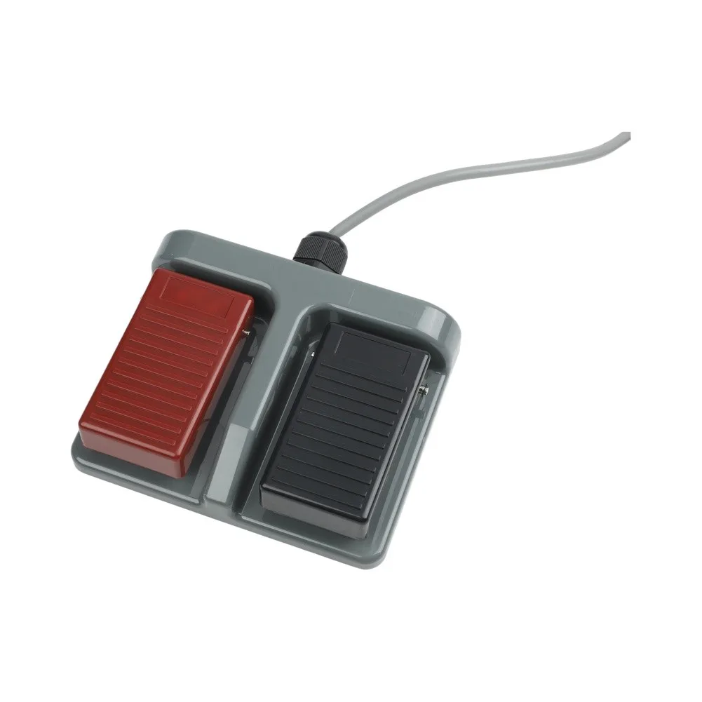 Red Black Dual Foot Switch Momentary Pedal Controller For Gaming Image Editing USB Wired Wireless Industrial Switch Accessories view 4