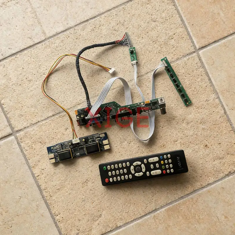 

Display Drive Controller Board Fit LTM190M2 SVA190WX1 LM190WX1 M190PW01 1440x900 30 Pin LVDS 1440*900 4-CCFL USB+AV+VGA+HDMI Kit