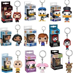 Funko Disney Coco Beauty Beast Belle Coco Miguel Donald Rockstar Freddy Scarlet Witch W John Cena Joker POP Key Chain Toygift