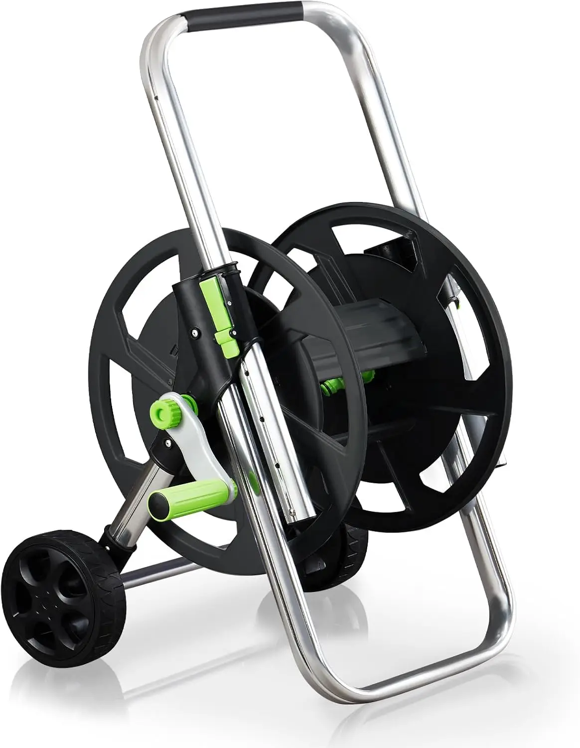 Outdoor Garden Hose Reel Cart, Designed to Hold 75-150 Feet of 5/8 Inch Hose