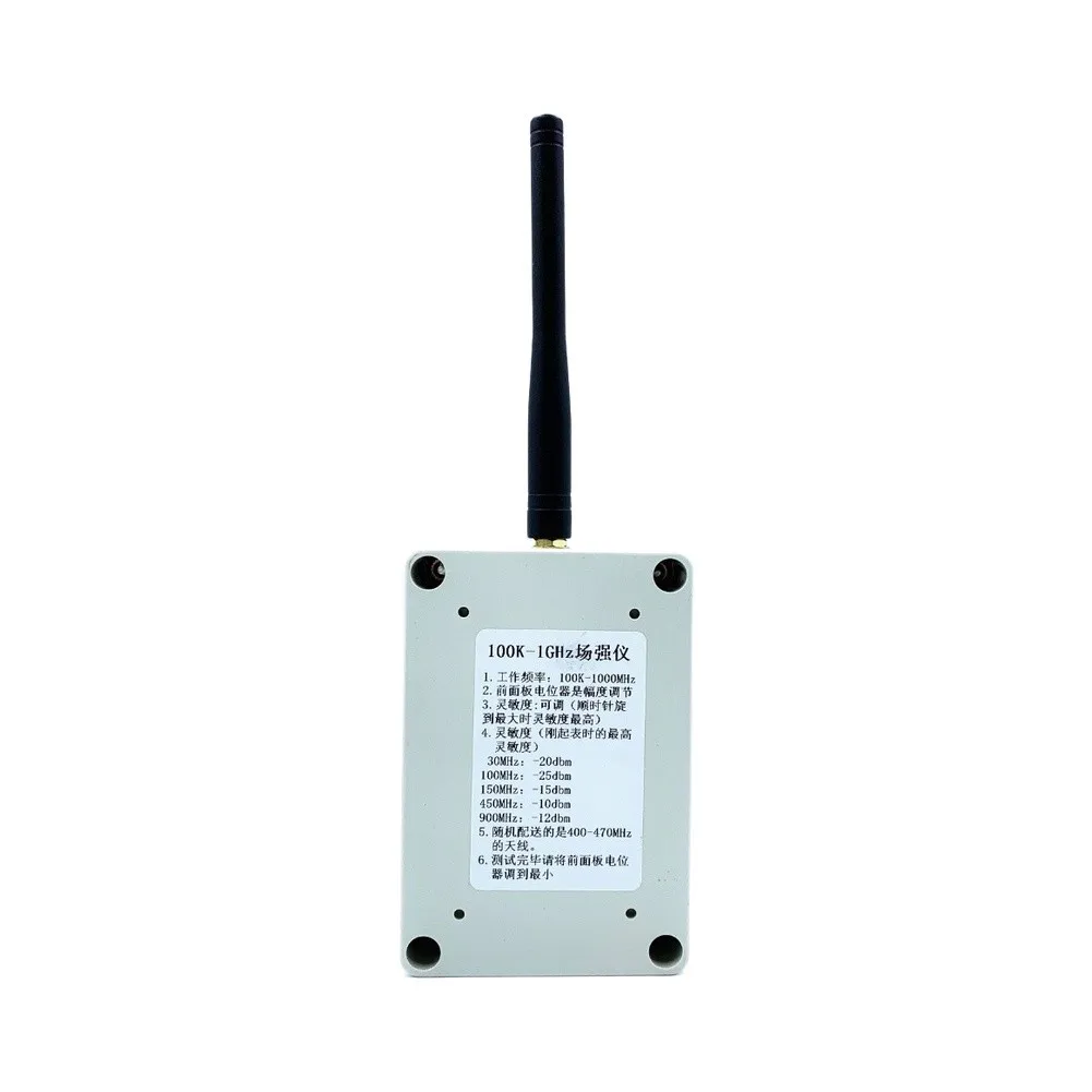 Compact Signal Strength Indicator for RF Engineering Tasks Including For Antenna Alignment and Frequency Response Testing