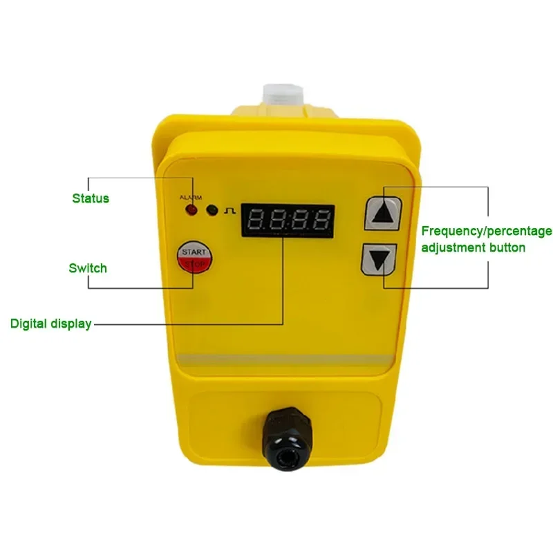 NEW Acid Chlorine Chemical Dosing Pump Electronic Metering Pump for Swimming Pool Automatic Electromagnetic Dosing Equipment