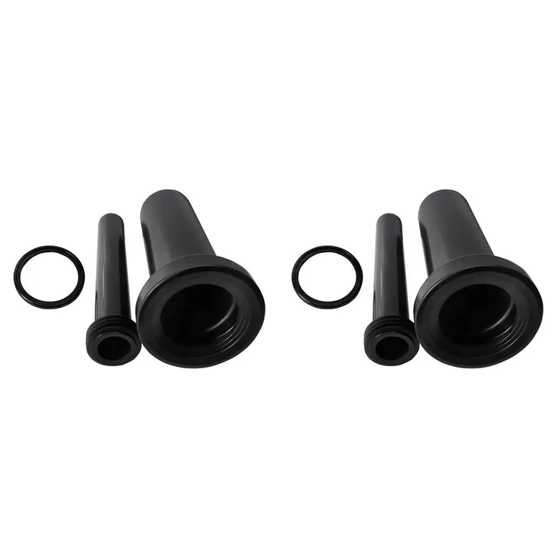 

2X Wall Hung Toilet Extended Pipe Connector, Compatible Toilets And Bidets Parts, Reliable Wall Hung Toilet Gasket