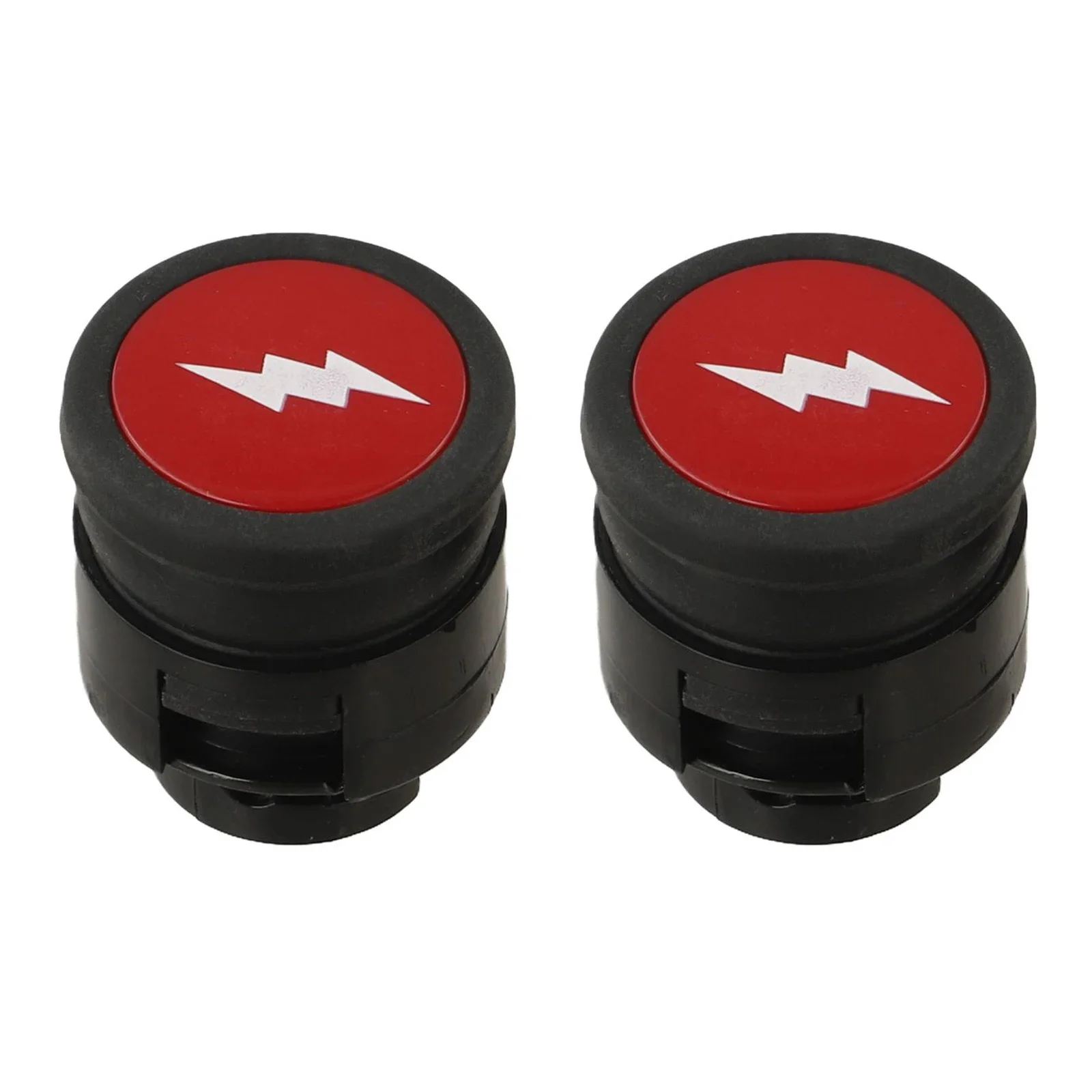 For Weber Q320 Q3200 Q1200 Q2200 Grill Igniter Push Button Switch Replacement Part 64868 63788 Red Black ABS Plastic 2 Pcs