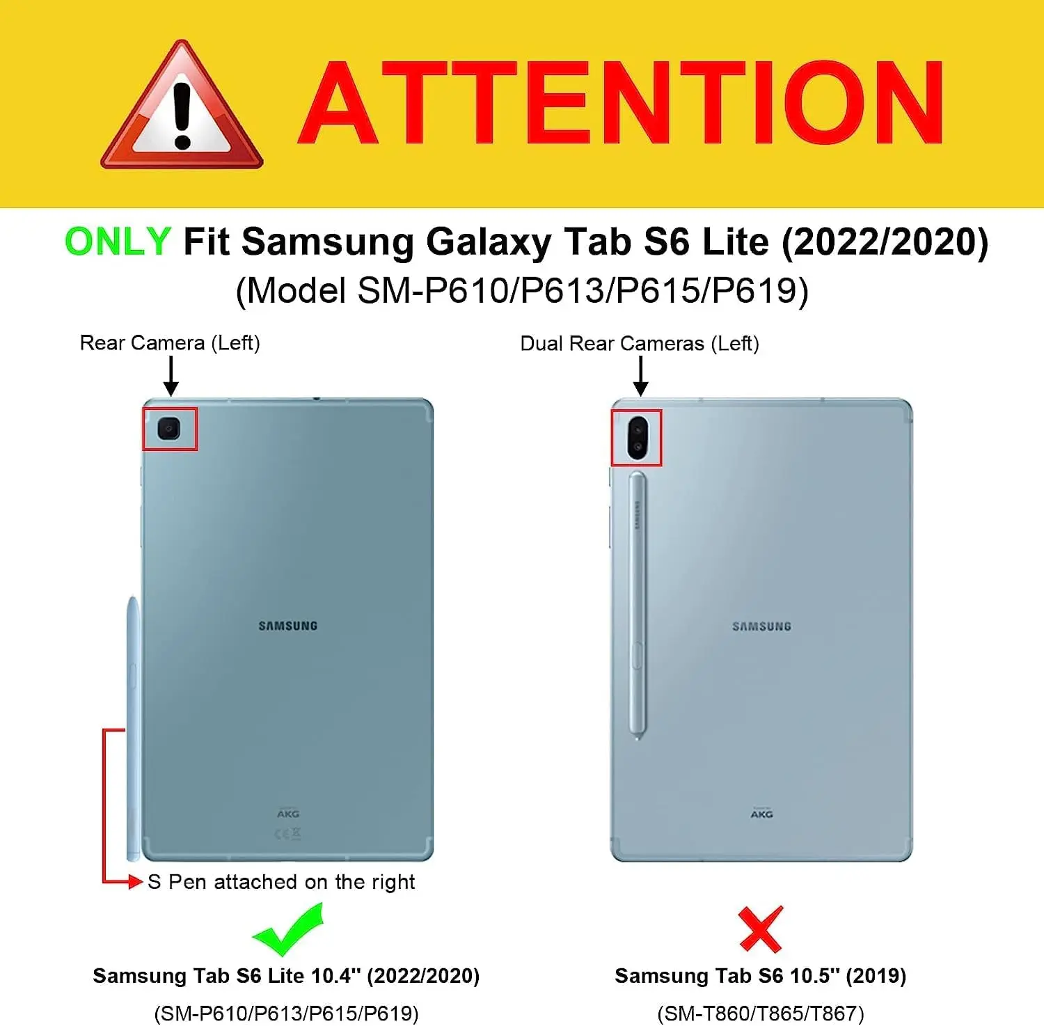 Imagem -02 - Samsung Galaxy Tab s6 Lite 104 Polegadas Sm-p610 P613 Bluetooth Touchpad Teclado Mouse Capa de Couro Colorido