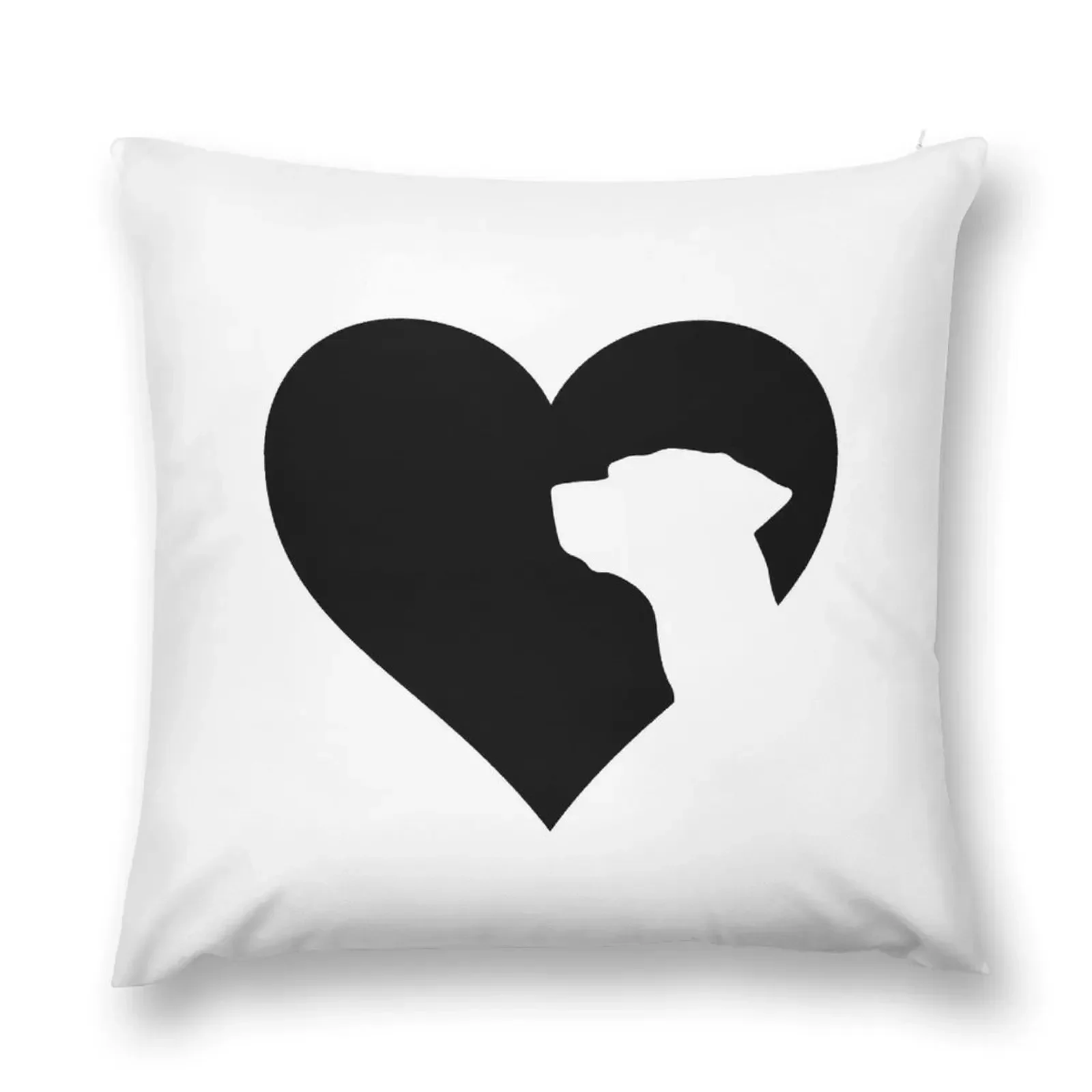 The Heart of the Rhodesian Ridgeback Lover Throw Pillow christmas supplies Cusions Cover pillow