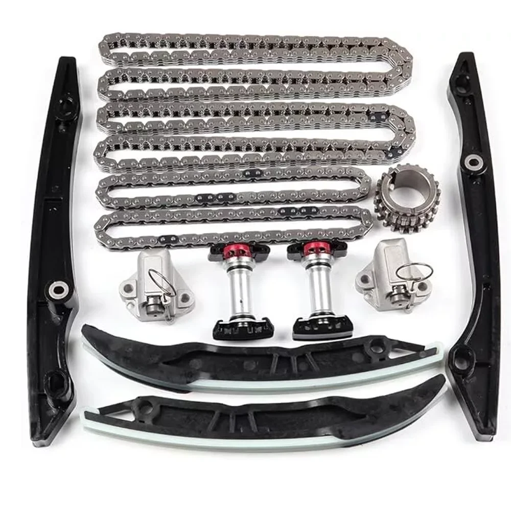 Engine Parts Timing Chain Kit Fit 5.0 L For 2011-2015 Ford F-150 Mustang 5.0L V8 GAS FLEX DOHC OEM TK10840 TK4299