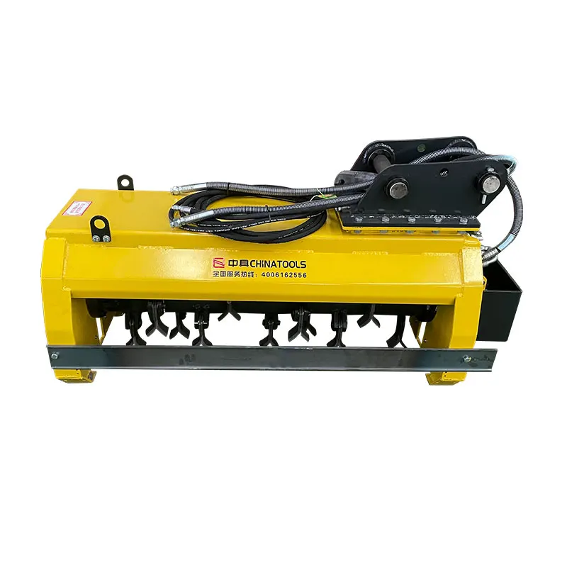 Highway Slope Embankment Berm Excavator Mower with Saw Tooth Design Engine Core Component 1 Year Warranty