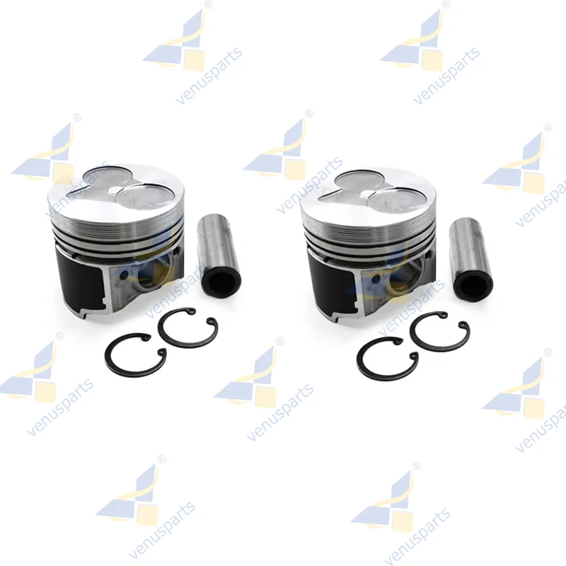 

Z482 Piston Kit Set STD 2 Set 67mm for Kubota Z482 16851-21114 67*1.5HK+1.5+3mm Overhaul Rebuild Kit Engine Parts