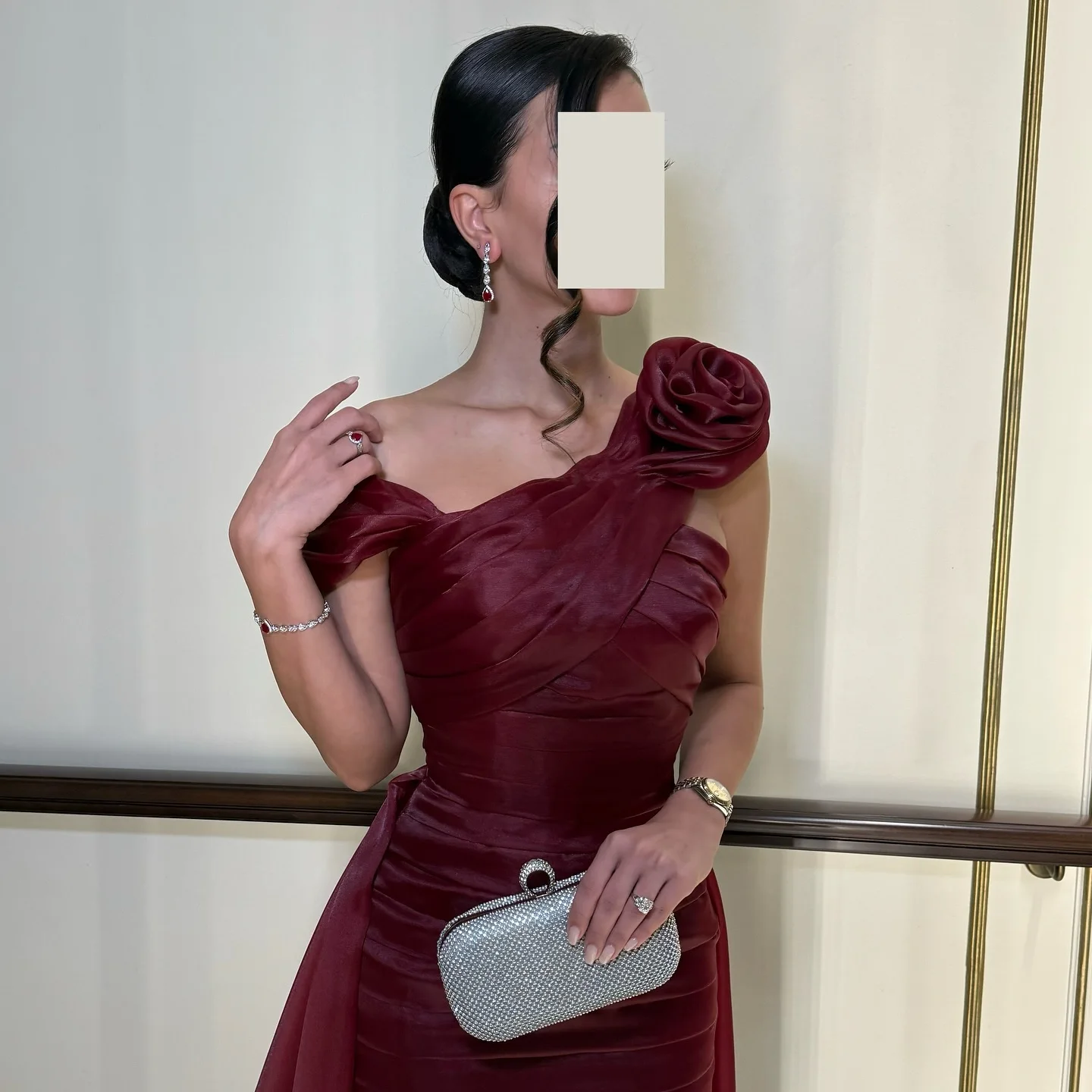 Robe De soirée moderne personnalisée, sans bretelles, en Jersey, épaules dénudées, élégante, longueur cheville, robes De célébrité