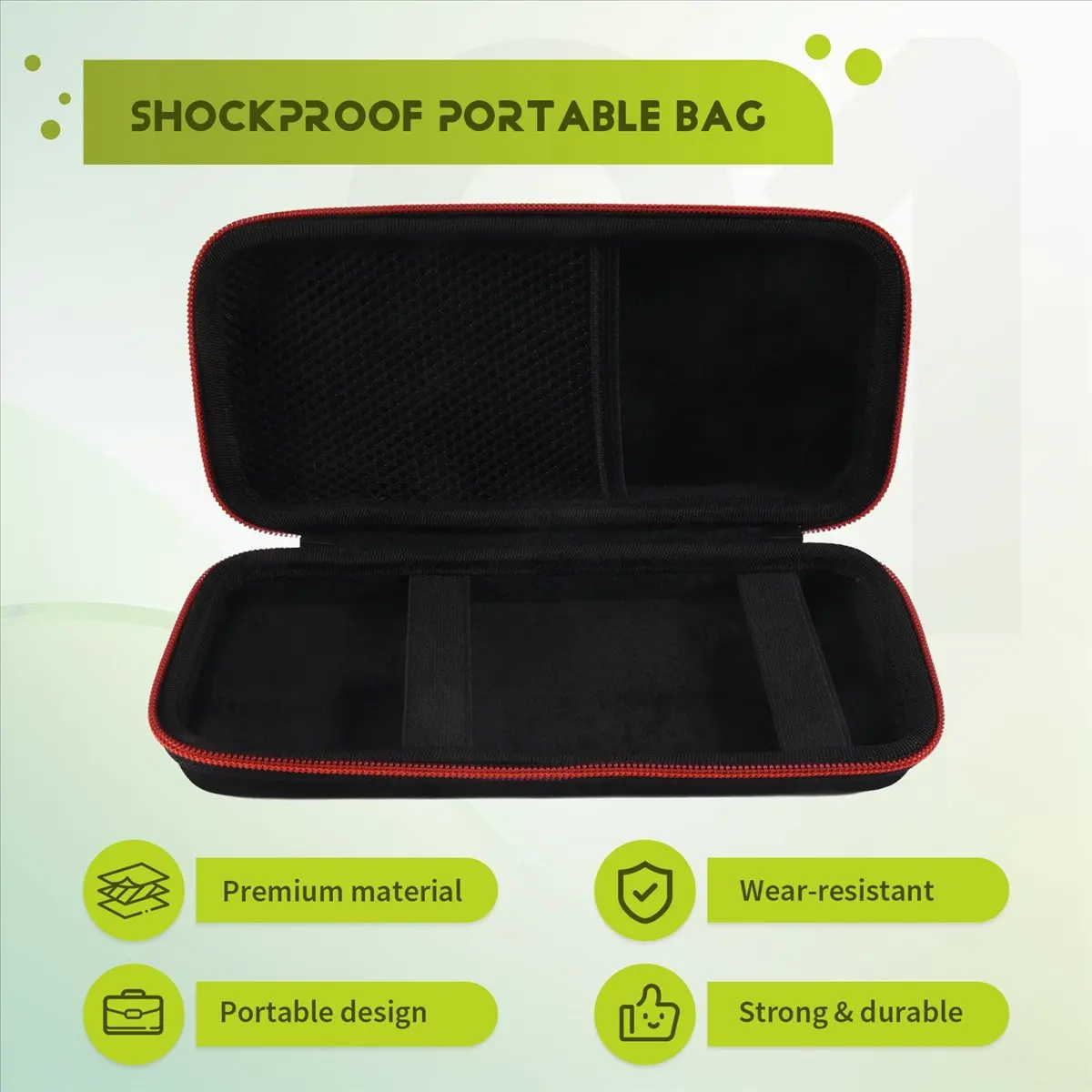 【~ New A88T】Hard EVA Travel Bags Portable Case for Mi Power Bank 3 20000MAh Cover Portable Battery PowerBank Phone Bag
