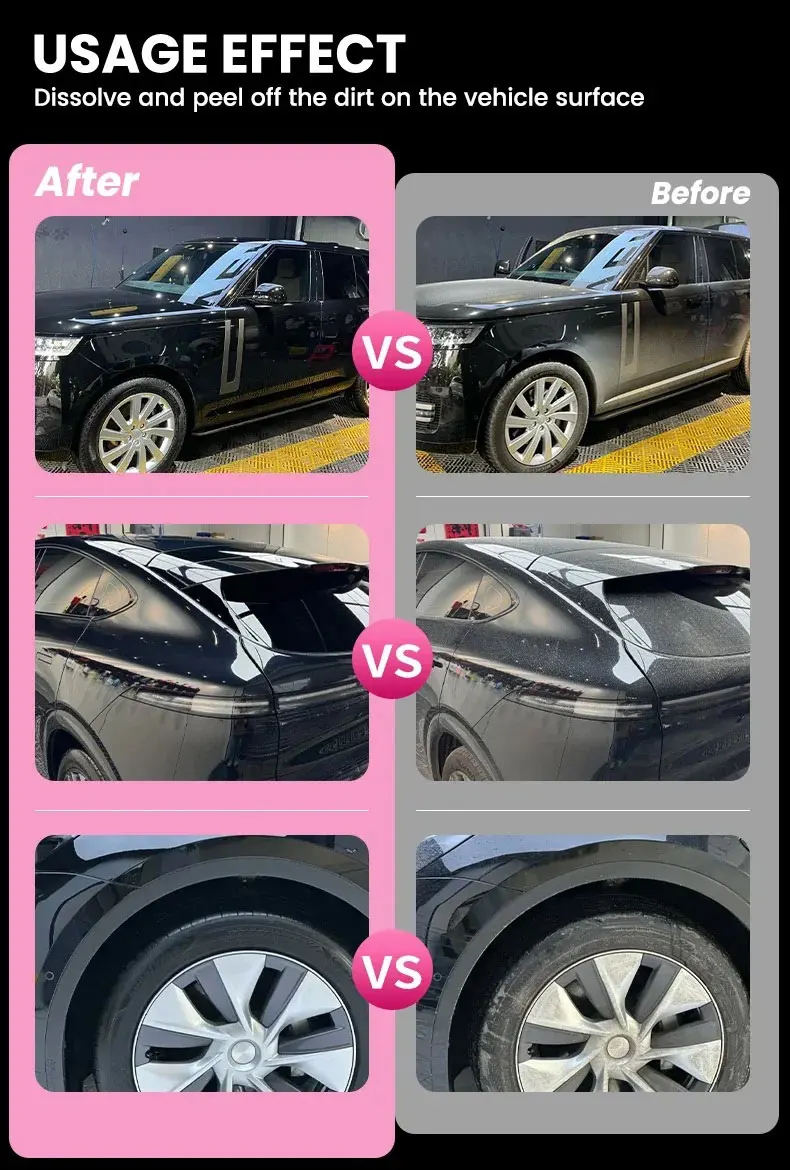 Pink Foaming Extreme Bodywash & Wax Schaumseife für die Autowäsche, (Kann mit Schaumkanonen/-pistolen oder Eimerwäschen verwendet werden) Für Autos, LKWs. – Detail 4