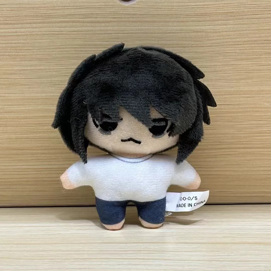 Wholesale 10pcs/lot 8cm Death Note Plush toys keyring Ryuk Rem Yagami L·Lawliet  anime dolls pendants keychain Gifts