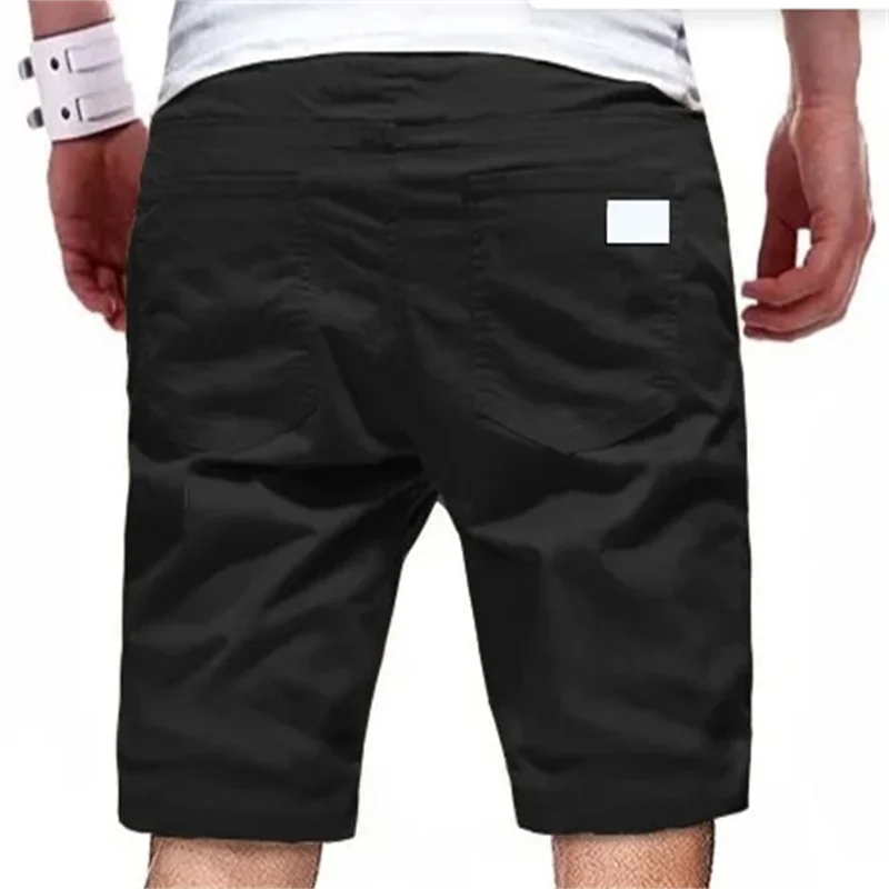 New Men's Fashion Hip Hop Shorts Summer Cotton Casual Capris Running Sports Shorts Street Pants High Quality Straight Leg Pants