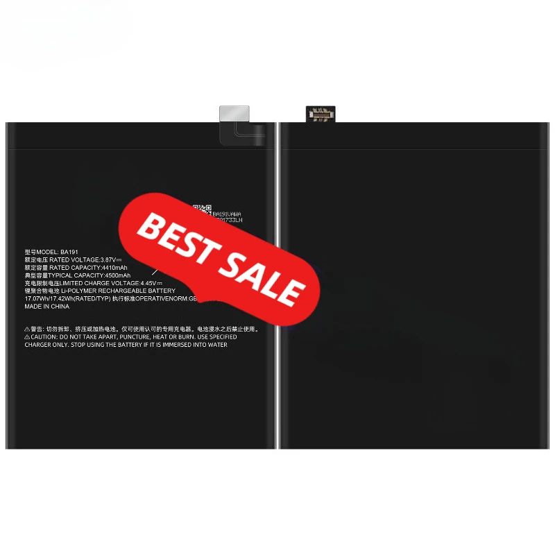 BA191 for Meizu 18 Pro Mobile Phone Battery 0 Cycle High Quality High Capacity Replacement Bateria Grade A Cell with Tools