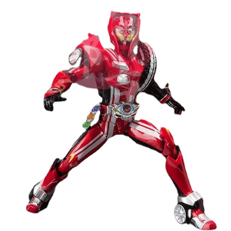 Bandai Q VersionSHF Kamen Rider Drive Type TRIDORON TIRE KAKIMAZERL SET Anime Action Figuress Toys for Boys Girls Kids Gift