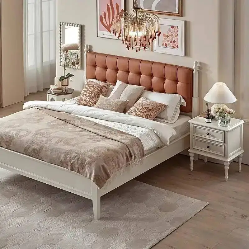 منضدة كلاسيكية فرنسية عتيقة من منتصف القرن من الشمال أنيقة منضدة ريفي Mesita De Noche أثاث غرفة النوم #6