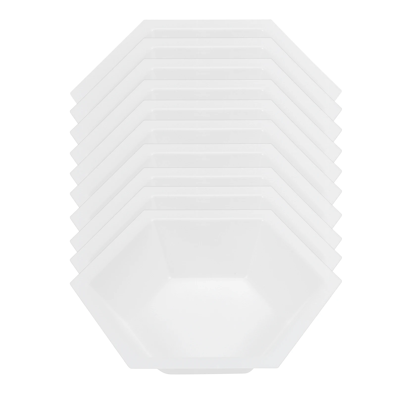

10 Pcs Weighing Pan Lab Equipment Scale Plate Aluminum Plastic Measuring Boat Dish Dishes Boats