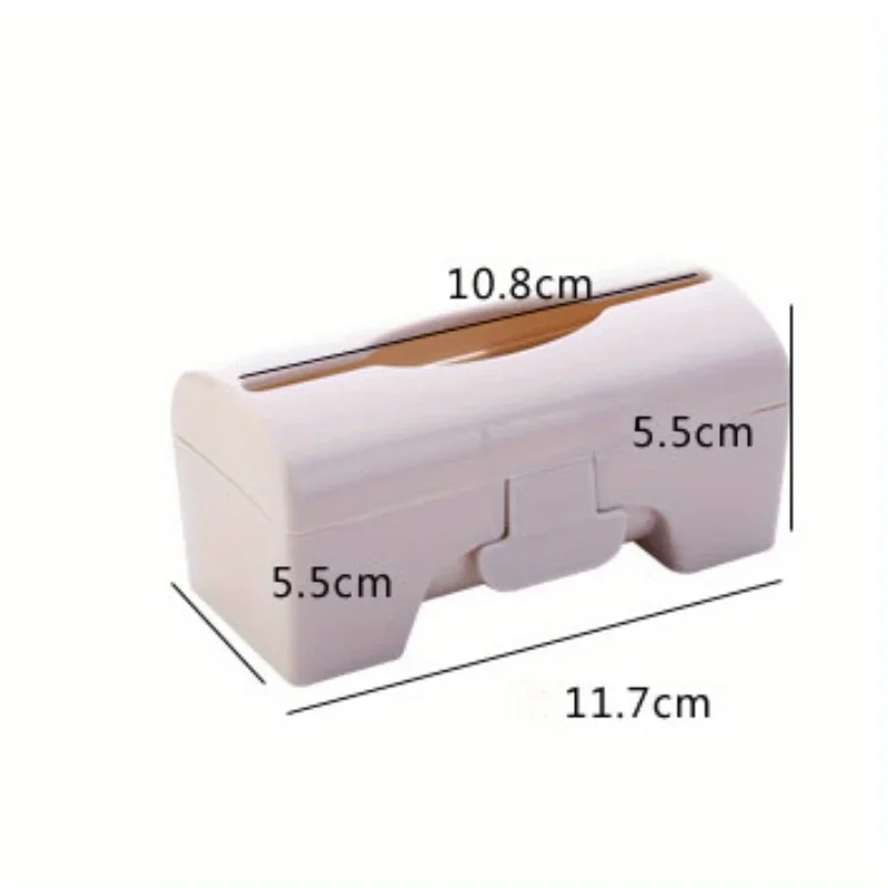 1 convenient and practical garbage bag container, storage box wall mounted kitchen plastic bag garbage bag dispenser