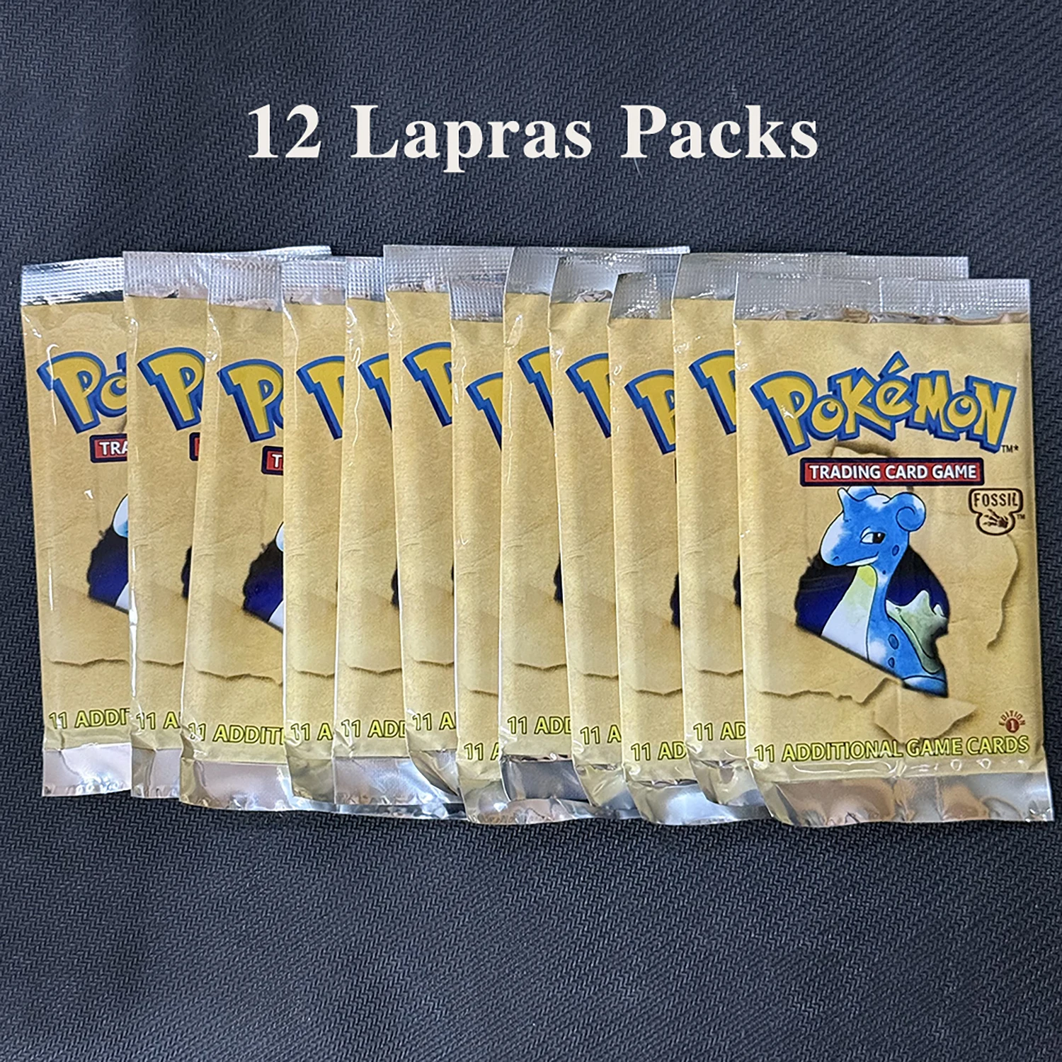 11 kaarten/pakket PTCG Booster Packs Proxy Card Jungle/Fossil/Base Set Charizard Blastoise Venusaur PKM bordspel verzamelkaarten