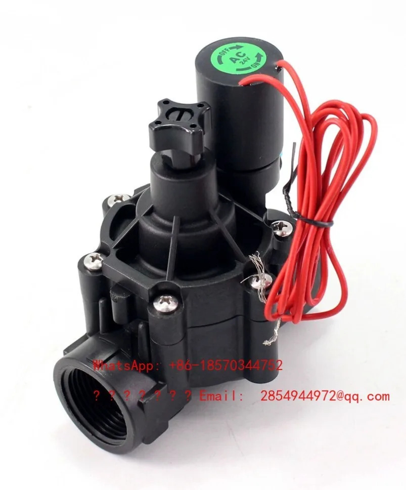 With Flow Adjustment with External Manual Switch Automatic Drip Irrigation Small Diameter Solenoid Valve
