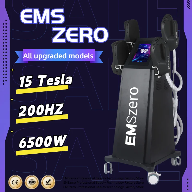 

Professional Emszero Body Sculpt Machine Neo RF EMS Slimming Device for Muscle Stimulation Hiemt Fat Reduction CE Certified