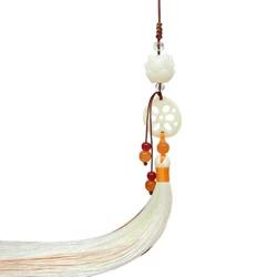 Fashionable Hanfu Pendant Chinese Waist Jade Ornament Hanfu Retro Waist Pendant Jewelry Accessories for Women Girls