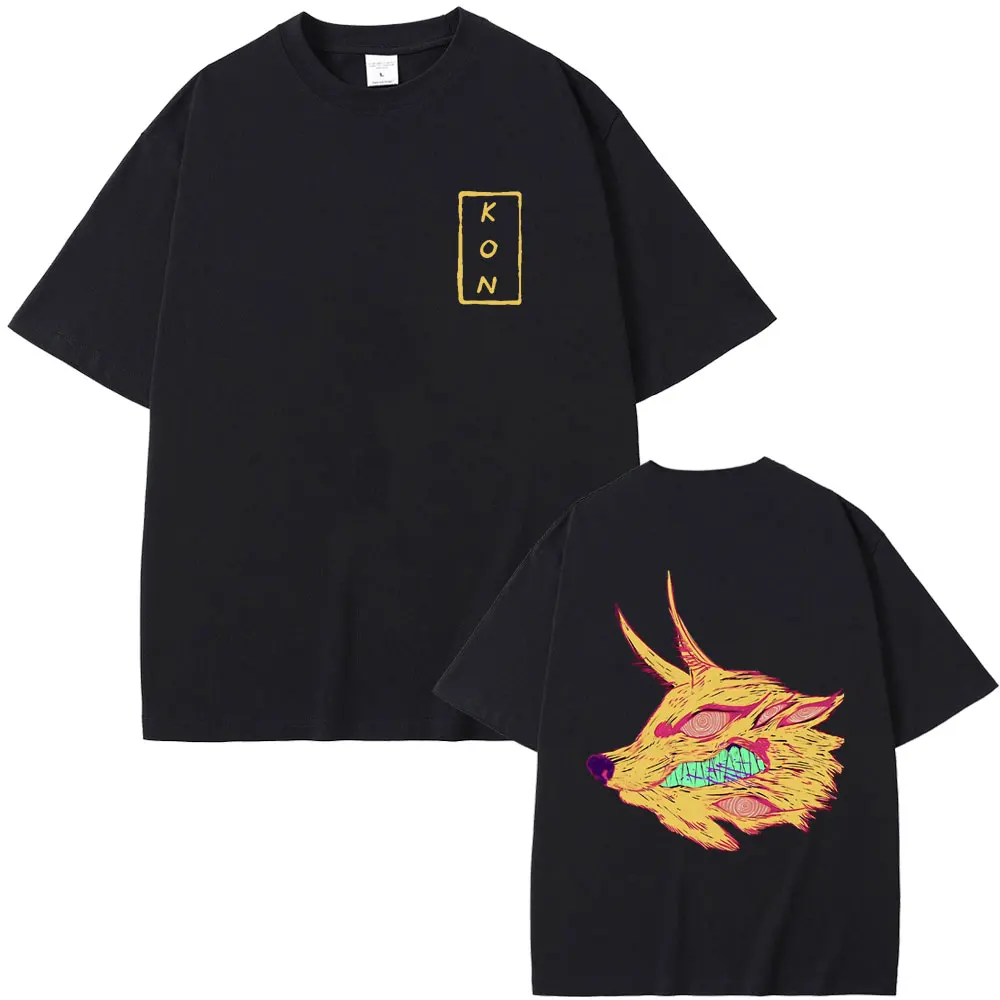 

Anime Chainsaw Man Hayakawa Aki Fox Devil Kon Graphic T-shirt Men Women Casual Cotton Vintage T Shirt Male Manga Crewneck Tshirt