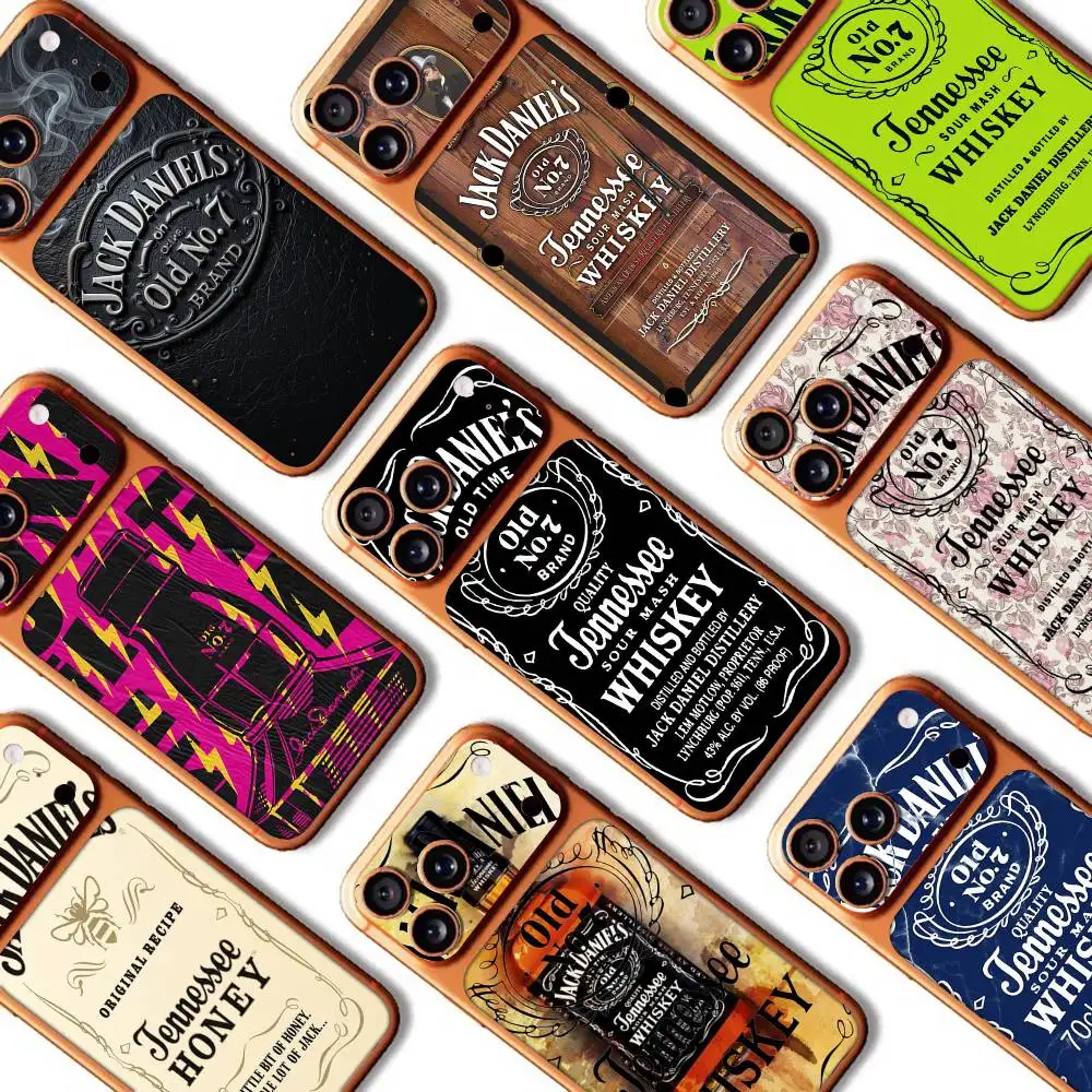 

Brand J-Jack D-Daniel Luxury For IPhone 17 Pro 17 Pro Max Back Skin Sticker Protective Decal Wrap