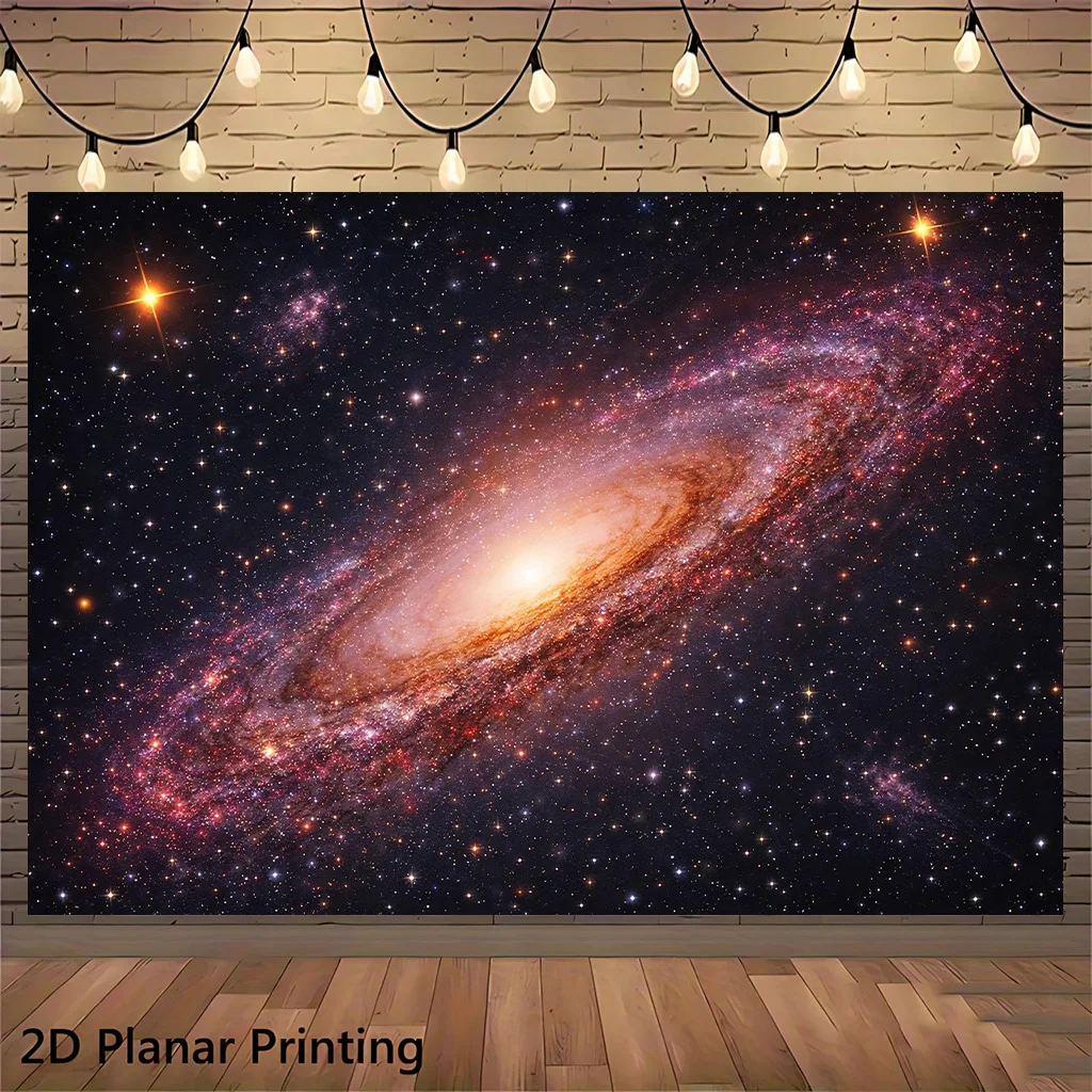 Cosmic Galaxy Tapestry Wall Decor Space Nebula Art Milky Way Astrology Bohemian Poster Print for Home Bedroom Nursery