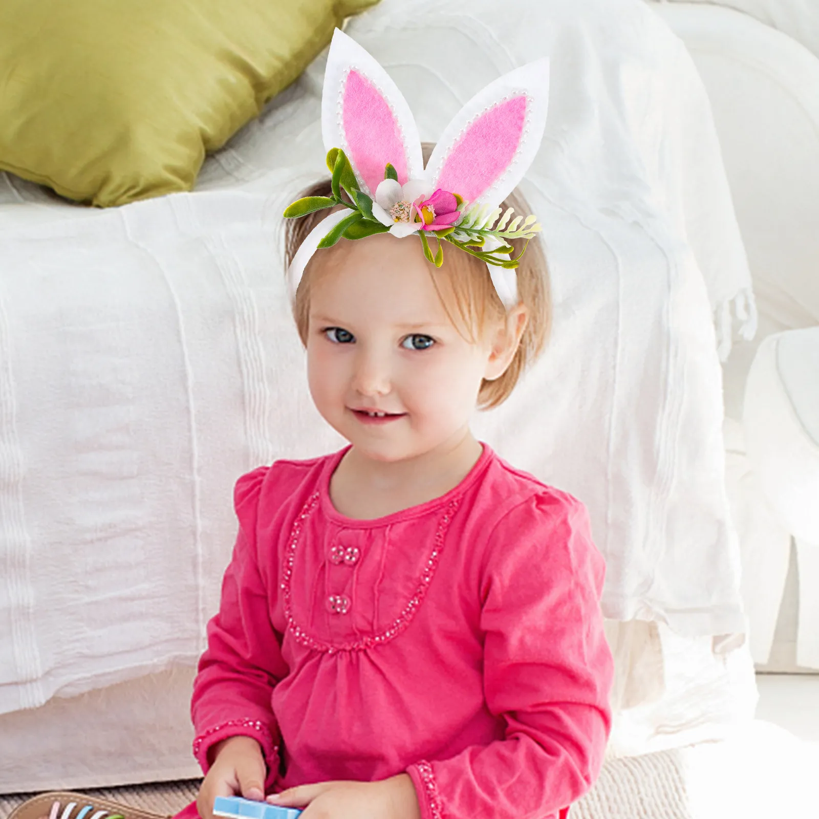 

3Pcs Bunny Ears Headband for Comfortable Elastic Hairbands Ideal Birthday Easter Celebration Studio Photography Decorative