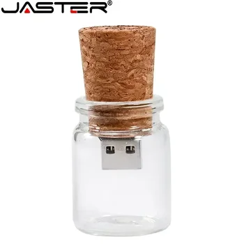 Drifting Bottle USB Flash Drive 128MB 4GB 8GB 16GB 32GB 64GB Usb memories Custom logo Creative Gifts Pen drive