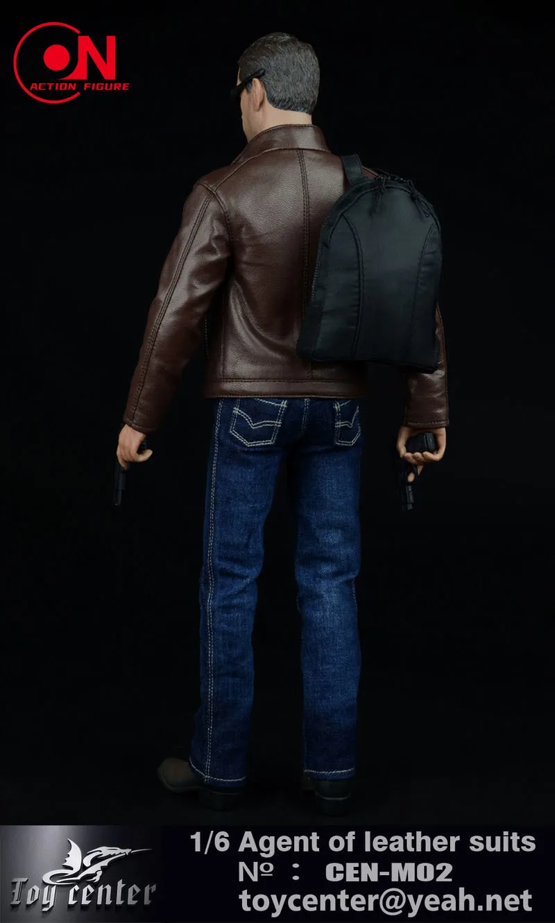 مركز ألعاب-بدلة ملابس جلدية للرجال ، مجموعة كاملة من الملحقات ، تناسب 12 بوصة ، شكل حركة ، دمى الجسم ، جندي ، وكيل #6