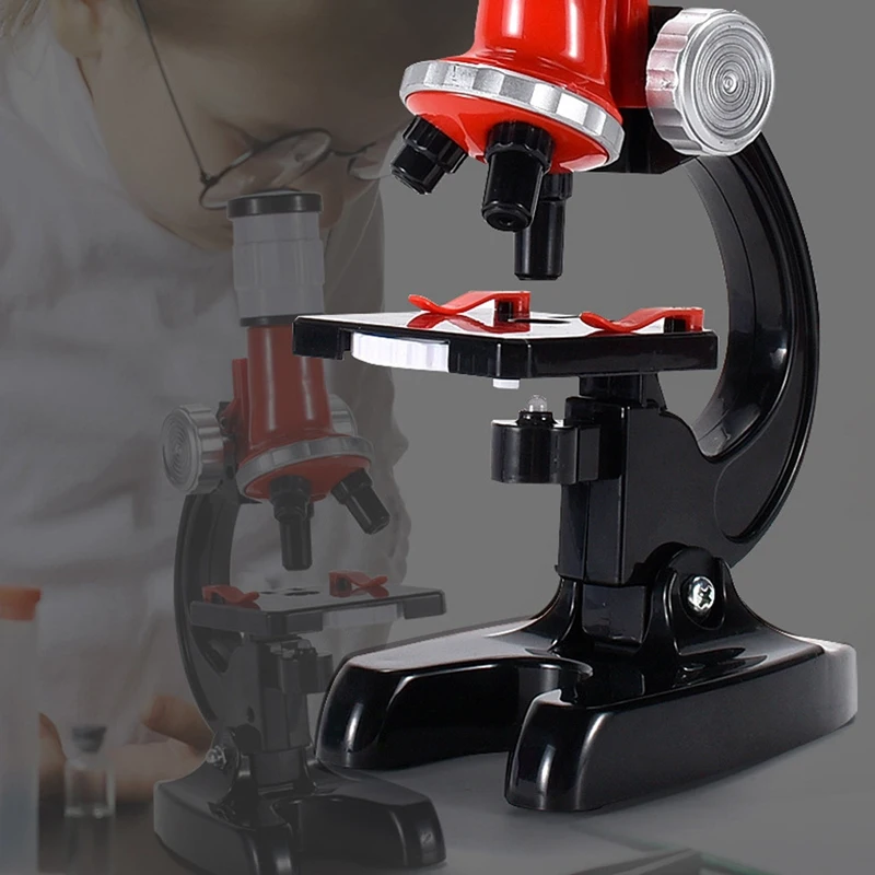 1200 Times Microscope Toys Primary School Biological Science Experiment Equipment Kids Educational Toys Microscope Kit