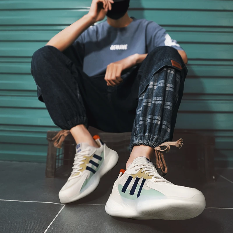 

Мужская повседневная и удобная мужская обувь, уличная повседневная одежда, дышащие кроссовки на мягкой подошве, мужская спортивная обувь